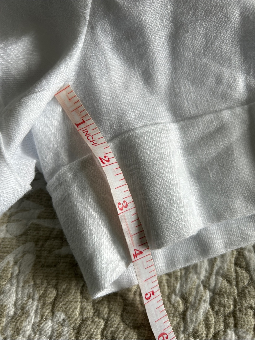 J. Crew Remi Tailored Short in Stretch Linen Blend. White. Women’s size 2 - Picture 12 of 13